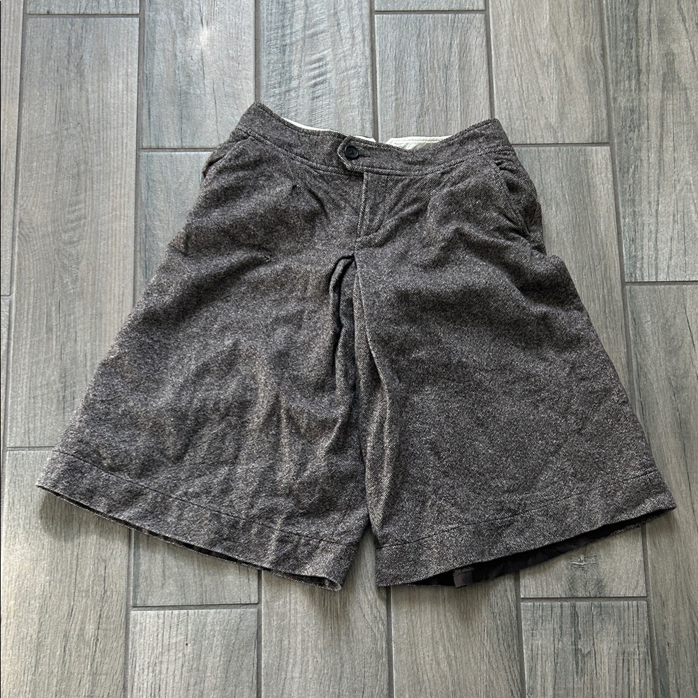 Banana Republic Cream and Brown Lined Garment